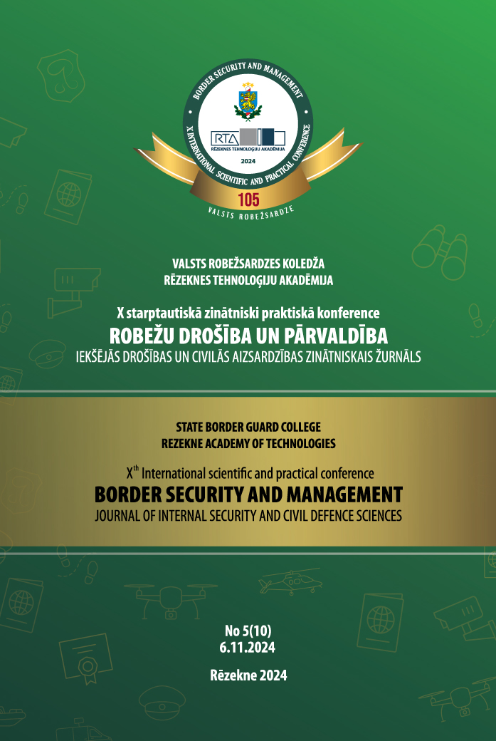 					View Vol. 5 No. 10 (2024): BORDER SECURITY AND MANAGEMENT
				